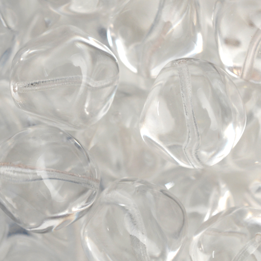 Conta de Vidro Preciosa Ornela Cosmic Cristal Transparente 00030 15mm