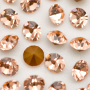 Strass Collection Czech Crystal base conica Light Peach SS4,5  PP10  1,6mm