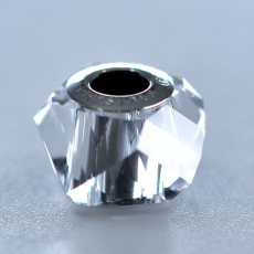 Berloque Swarovski Charm Becharmed Facetado Cristal 14mm