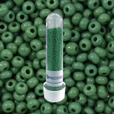 Miçanga Preciosa® Ornela Verde Fosco (53250) 7/0 aprox. 3,5mm