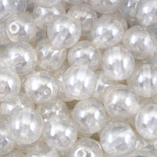 Conta de Porcelana Preciosa® Ornela Cristal Transparente (00030) 8mm