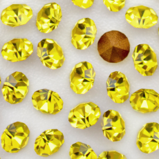 Strass LDI Collection base cônica Citrine SS6,5 = PP14 = 2mm