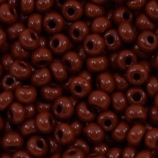 Miçanga Preciosa® Ornela Marrom Fosco (13600) 6/0 aprox. 4,1mm