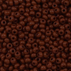 Miçanga Preciosa® Ornela Marrom Fosco (13600) 9/0 aprox. 2,6mm