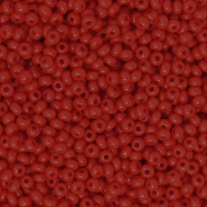 Miçanga Preciosa® Ornela Vermelho Fosco (93170) 12/0 aprox. 1,9mm