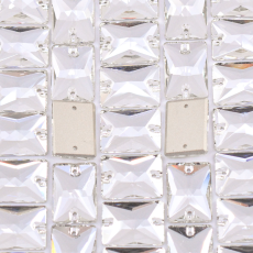 Retangulo para costura Supreme Cristal 18x13mm