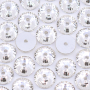 Lantejoula para costura Supreme Cristal 10mm