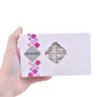 Strass Navete Engrampado Supreme para costura Cristal Dourado 15x7mm