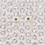 Strass Engrampado Supreme para costura Cristal Prateado SS34  7mm
