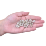 Strass Engrampado Supreme para costura Cristal Prateado SS34  7mm