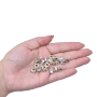 Strass Engrampado Supreme para costura Cristal Prateado SS38  8mm