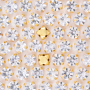Strass Engrampado Supreme para costura Cristal Dourado SS20  4,6mm