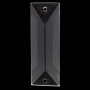 Retangulo Pingente K9 LDI Cristais art. 8502 Cristal 76x22mm