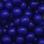 Conta de Porcelana Preciosa Ornela Azul Fosco 33070 8mm
