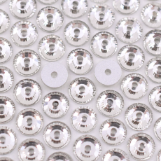 Lantejoula para costura Supreme Cristal 6mm