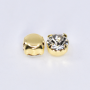 Strass Engrampado Supreme para costura Cristal Dourado SS16  3,80mm