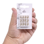 Strass Engrampado Supreme para costura Cristal Dourado SS20  4,6mm