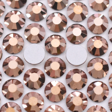 Strass Chaton Viva 12® Preciosa® art. 438 11 612 NO HF Cristal Capri Gold SS30 = 6,4mm