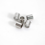 Fixador de Latao Tubo LDI Cristais Niquel 2x2,2mm