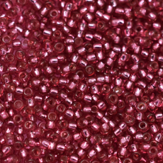Miçanga Preciosa® Ornela Fuchsia Solgel Dyed Transparente (08298) 12/0 aprox. 1,9mm
