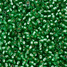 Miçanga Preciosa® Ornela Verde Transparente (57100) 12/0 aprox. 1,9mm
