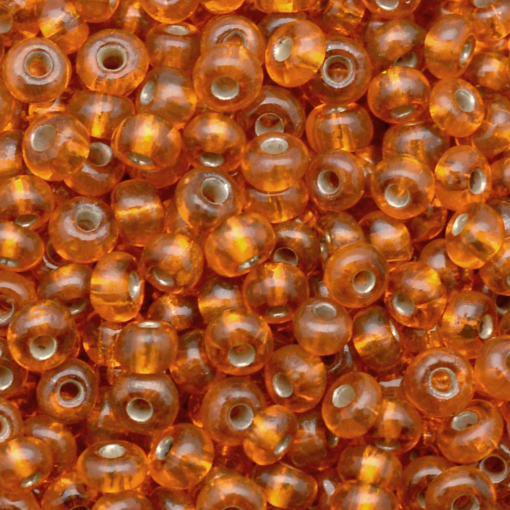 Micanga Preciosa Ornela Laranja Transparente 97000 120 aprox. 1,9mm