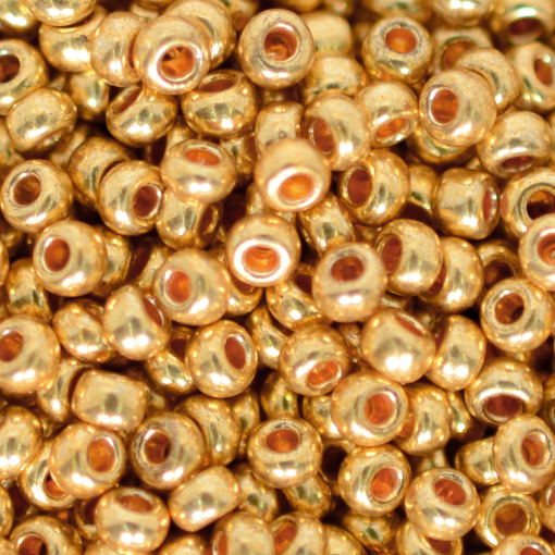 Micanga Preciosa Ornela Dourado Metalico 18581 120 aprox. 1,9mm