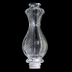 Vaso Artesanal para lustre LDI Cristais® art. 60402A Cristal 170mm