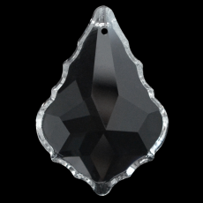 Placa Pingente K9 LDI Cristais art. 400 Cristal 73x48mm