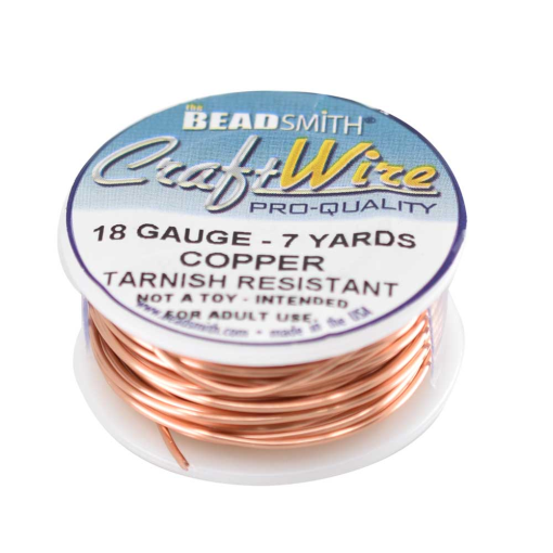 Craft Wire Fio Copper Cobre 18 Gauge  1mm
