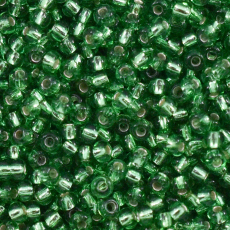 Miçanga Preciosa® Ornela Verde Transparente (57100) 9/0 aprox. 2,6mm