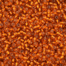 Miçanga Preciosa® Ornela Laranja Transparente (97000) 9/0 aprox. 2,6mm
