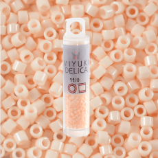 Micanga Delica Miyuki Light Peach Fosca DB1492 110  1,6mm