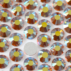 Strass Chaton Viva 12® Preciosa® art. 438 11 612 NO HF Topaz Aurora Boreal SS20 = 4,6mm