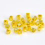 Vidrilho Triangular Preciosa Ornela Amarelo Transparente 08286 2,5mm