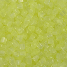 Vidrilho Triangular Color by Amarelo Limão Neon Claro (00033L DL) 2,5mm