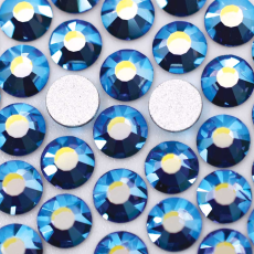 Strass Chaton Viva 12® Preciosa® art. 438 11 612 NO HF Safira AB SS16 = 3,80mm