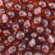 Conta de Porcelana Preciosa® Ornela Cristal Coral (2036) 8mm