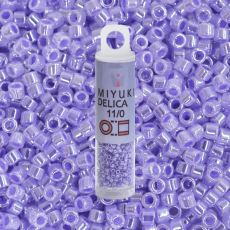 Micanga Delica Miyuki Lilas Perolado DB249 110  1,6mm