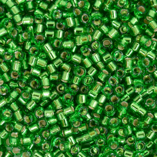 Micanga Delica Miyuki Verde Transparente DB46 110  1,6mm