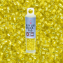 Micanga Delica Miyuki Amarelo Transparente DB145 110  1,6mm
