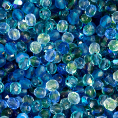 Cristal Preciosa Ornela Mix Encanto Azul e Verde 6mm