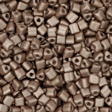 Vidrilho Triangular Color by Cobre Claro (01788L) 2,5mm