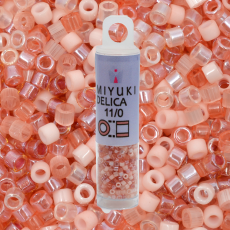 Micanga Delica Miyuki Mix Fresh Salmon DB MIX9079 110  1,6mm