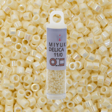 Micanga Delica Miyuki Perolado Creme DB 157  46113 110  1,6mm