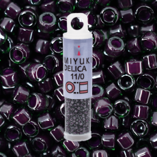 Micanga Delica Miyuki Cranberry Lust Lined DB279 110  1,6mm
