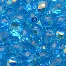 Cristal Preciosa® Ornela Água Transparente Aurora Boreal (60010) 3mm