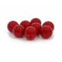 Conta de Porcelana Preciosa Ornela Vermelho Fosco 93210 8mm