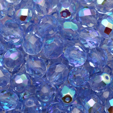 Cristal Preciosa Ornela Violeta Transparente Aurora Boreal 20210 4mm