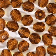 Cristal Preciosa® Ornela Marrom Transparente (10110) 4mm